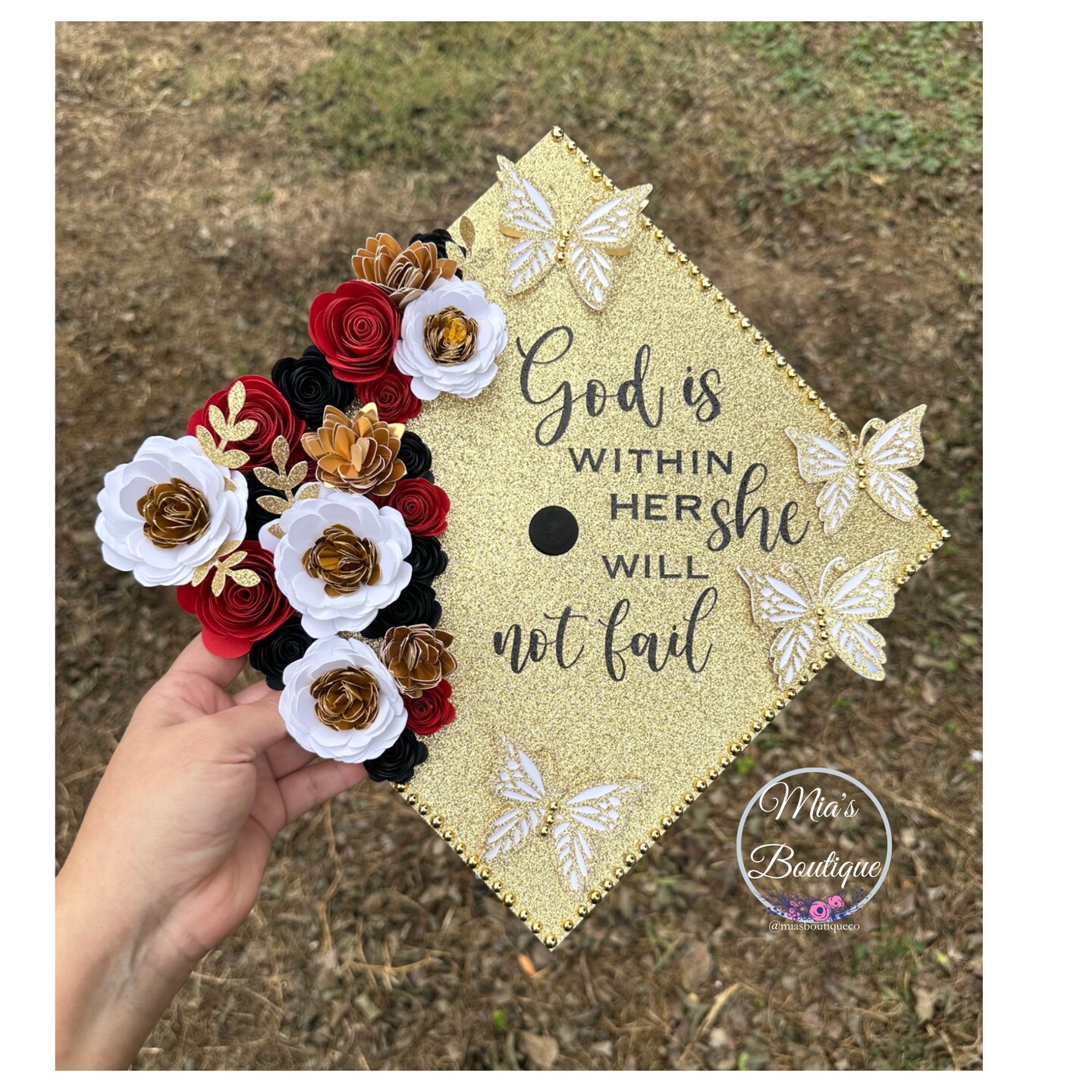 Graduation Cap Topper, Graduation Cap