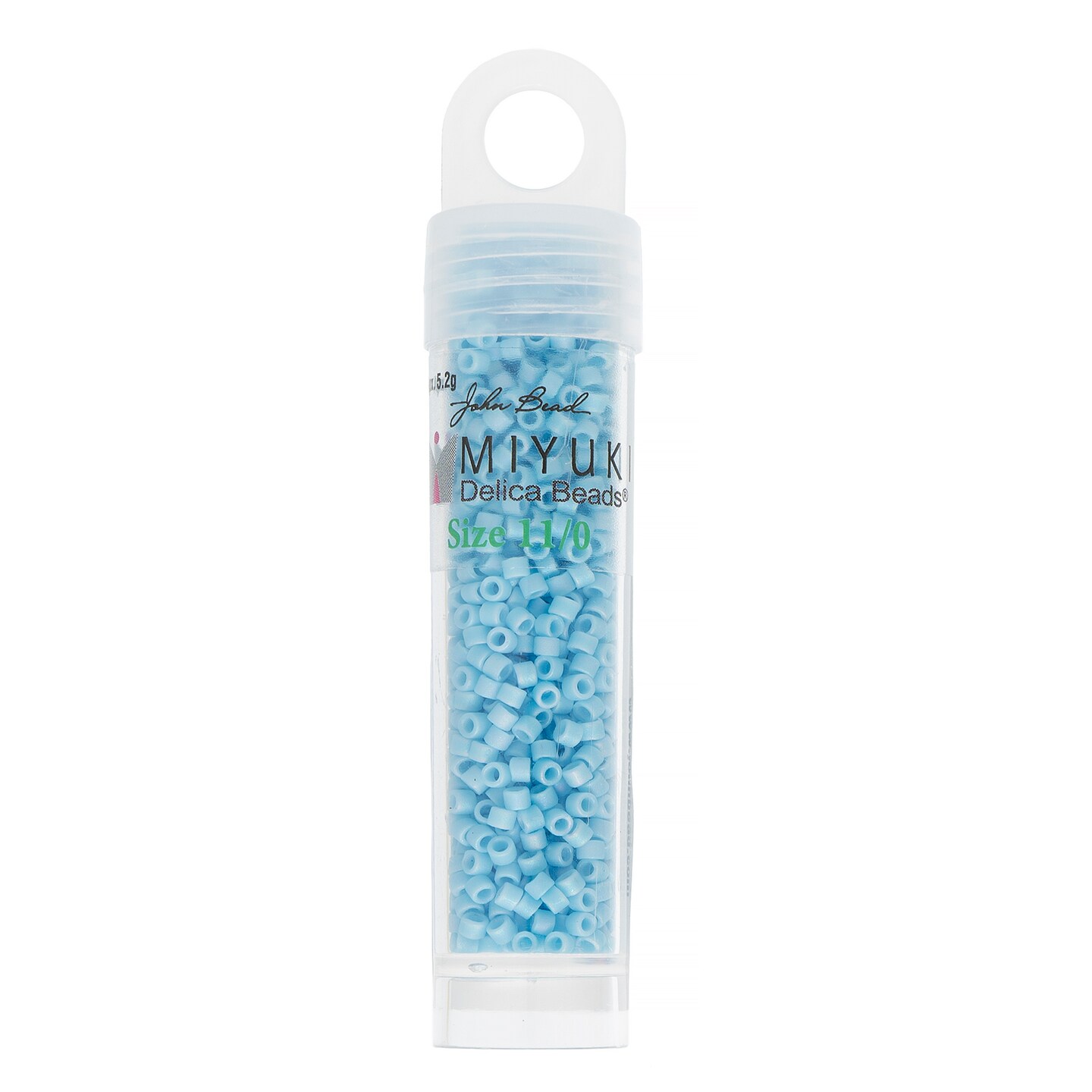Miyuki Delica 5.2g Matte Glass Beads, 11/0