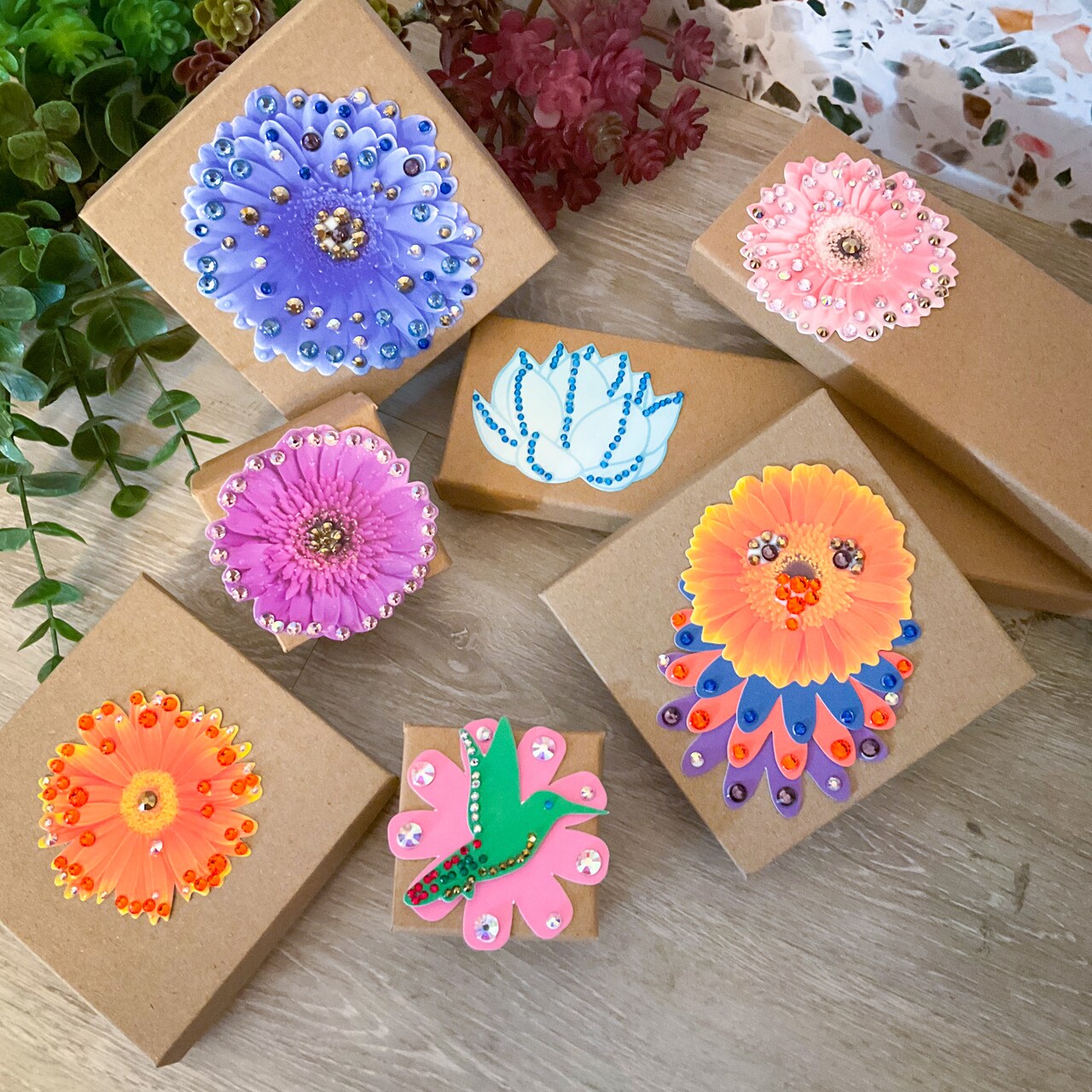 Embellished Gift Boxes with John Bead