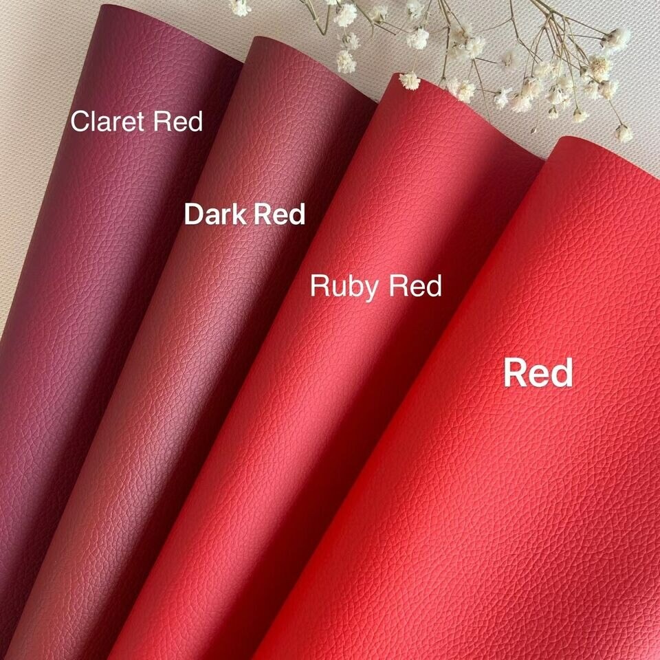 50+ Colors Vinyl Fabric Faux Leather Auto Upholstery 56&#x22;Wide Continuous By Yard