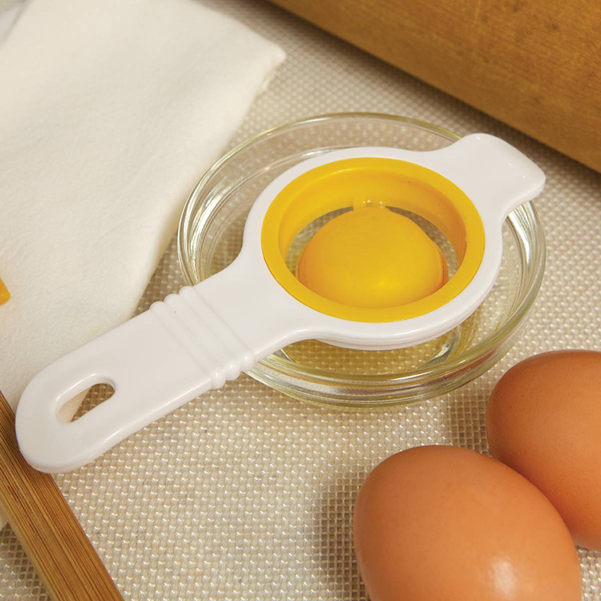 White Egg Separators Box of 18