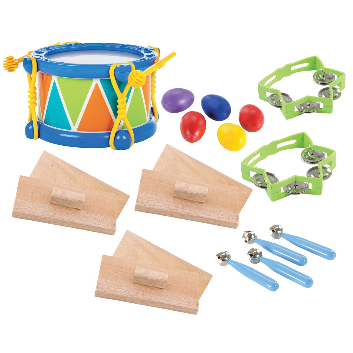 Kaplan Early Learning Company Toddler Rhythm Band - Set of 15