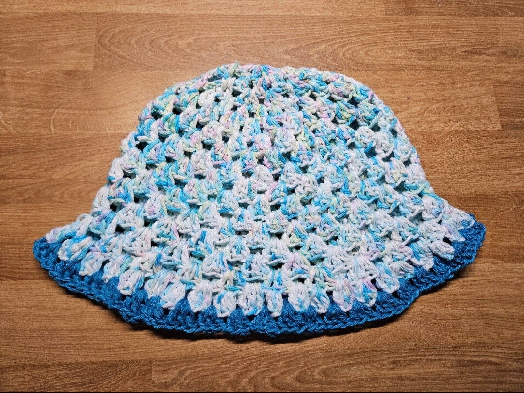 Handmade crochet granny stitch bucket hat MakerPlace by Michaels