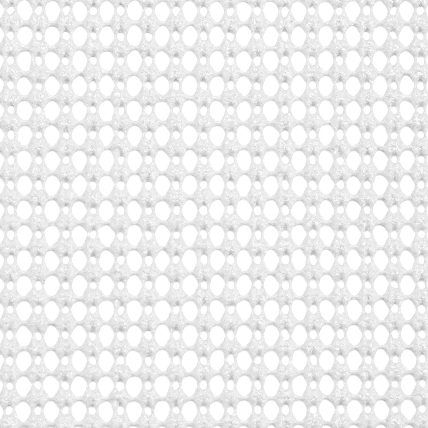 Smart Design Classic Grip Shelf Liner - 18 inch x 5 feet - White