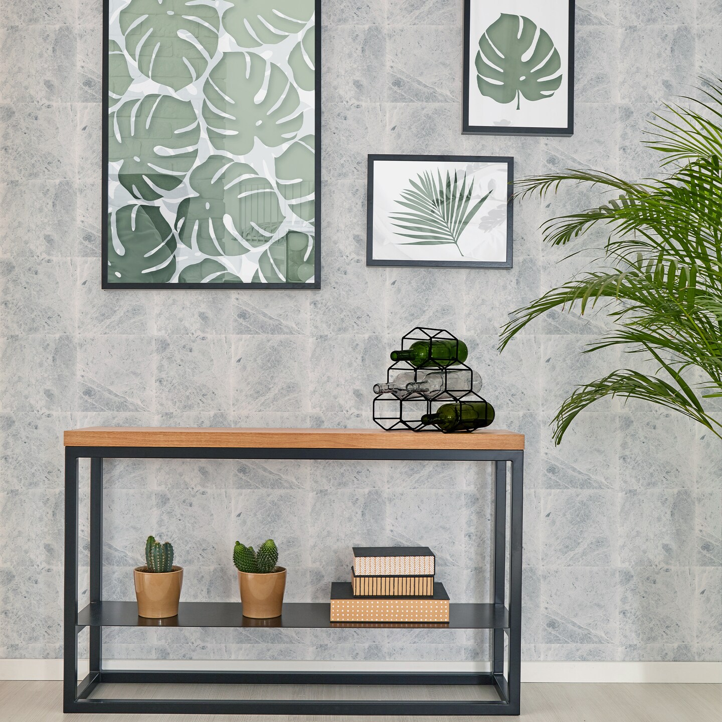 Menara Marble Grey Wallpaper
