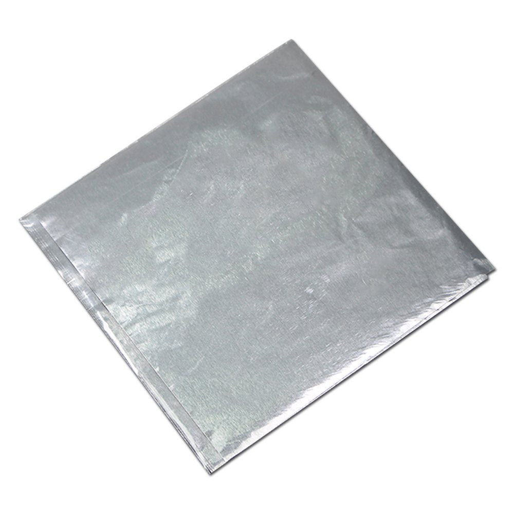 500 Pieces 5 Colors Chocolate Candy Wrappers Aluminium Foil Paper Wrapping Papers Square Sweets Lolly Paper Food Candy Tin Foil Wrappers for Candy Packaging Decoration (4x4 inches)