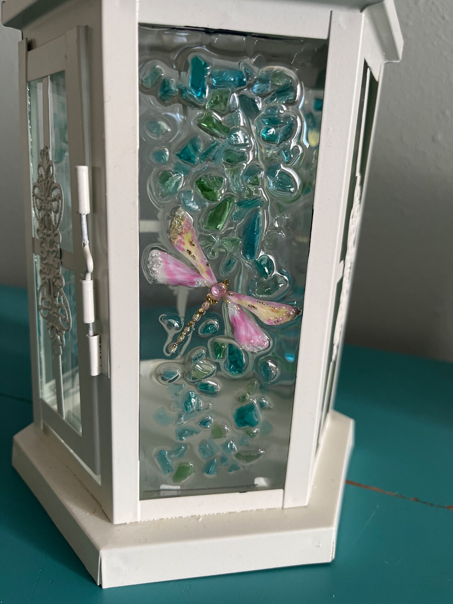 Dragonfly Lantern, Lantern with Dragonflies, Dragonfly decor, Dragonfly  Light | MakerPlace by Michaels, image size:810x1080
