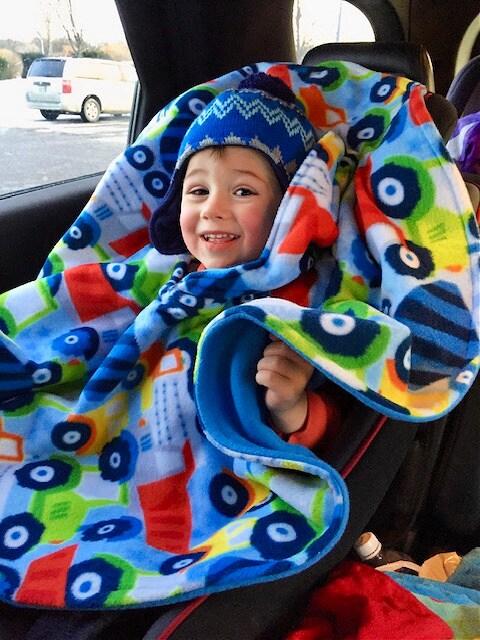 The Tank Engine Train - Fleece Poncho & Car Seat Poncho (All in one) - Baby, Toddler hotsell and Kids