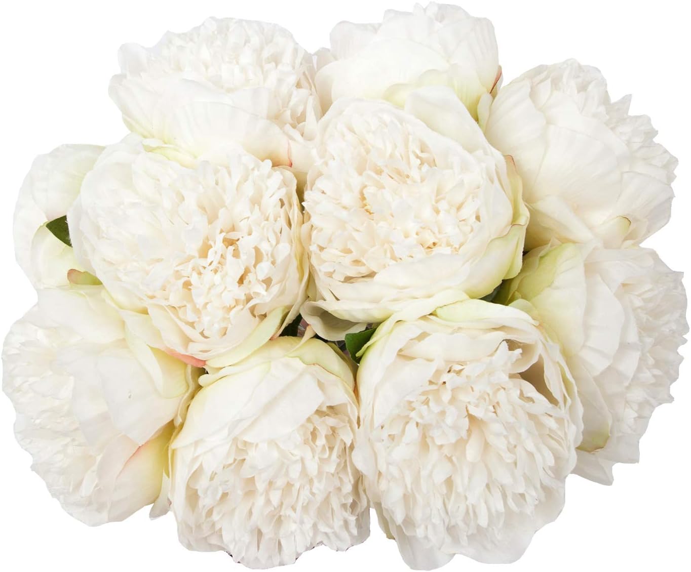 10Heads Artificial Peony Silk Flowers for Home, Wedding, and Party Decor