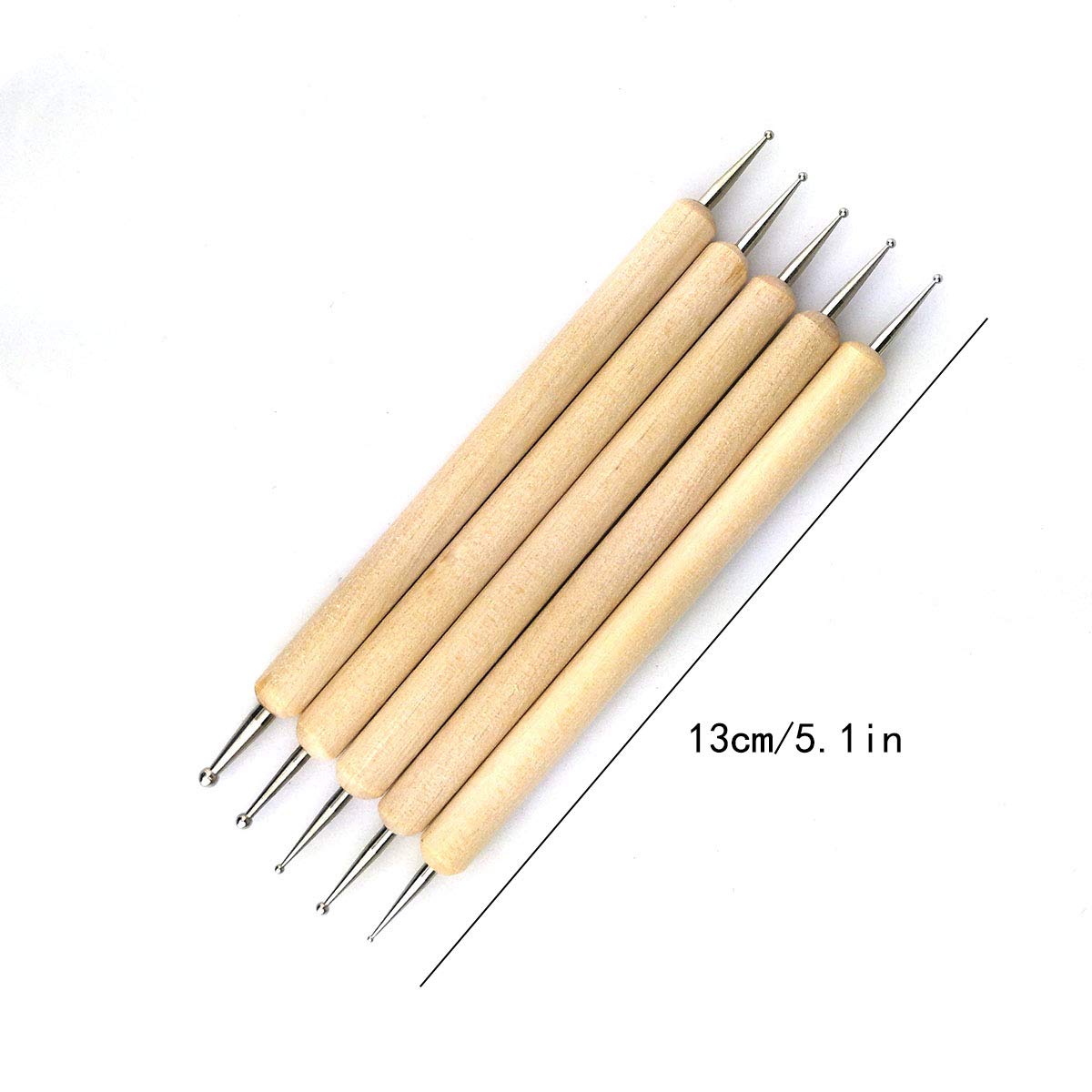 20 Pieces Silicone Clay Sculpting Tool Clay Shaping Modeling Wipe Out Tools, Modeling Dotting Tool Pottery Clay Sculpture Carving Tools