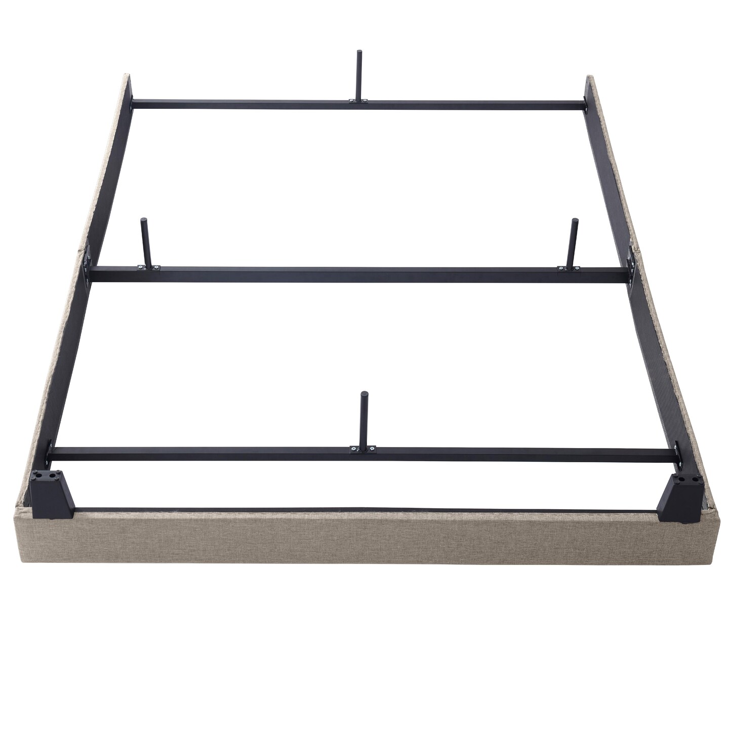 Nestl Wingback Diamond Upholstered Platform Bed