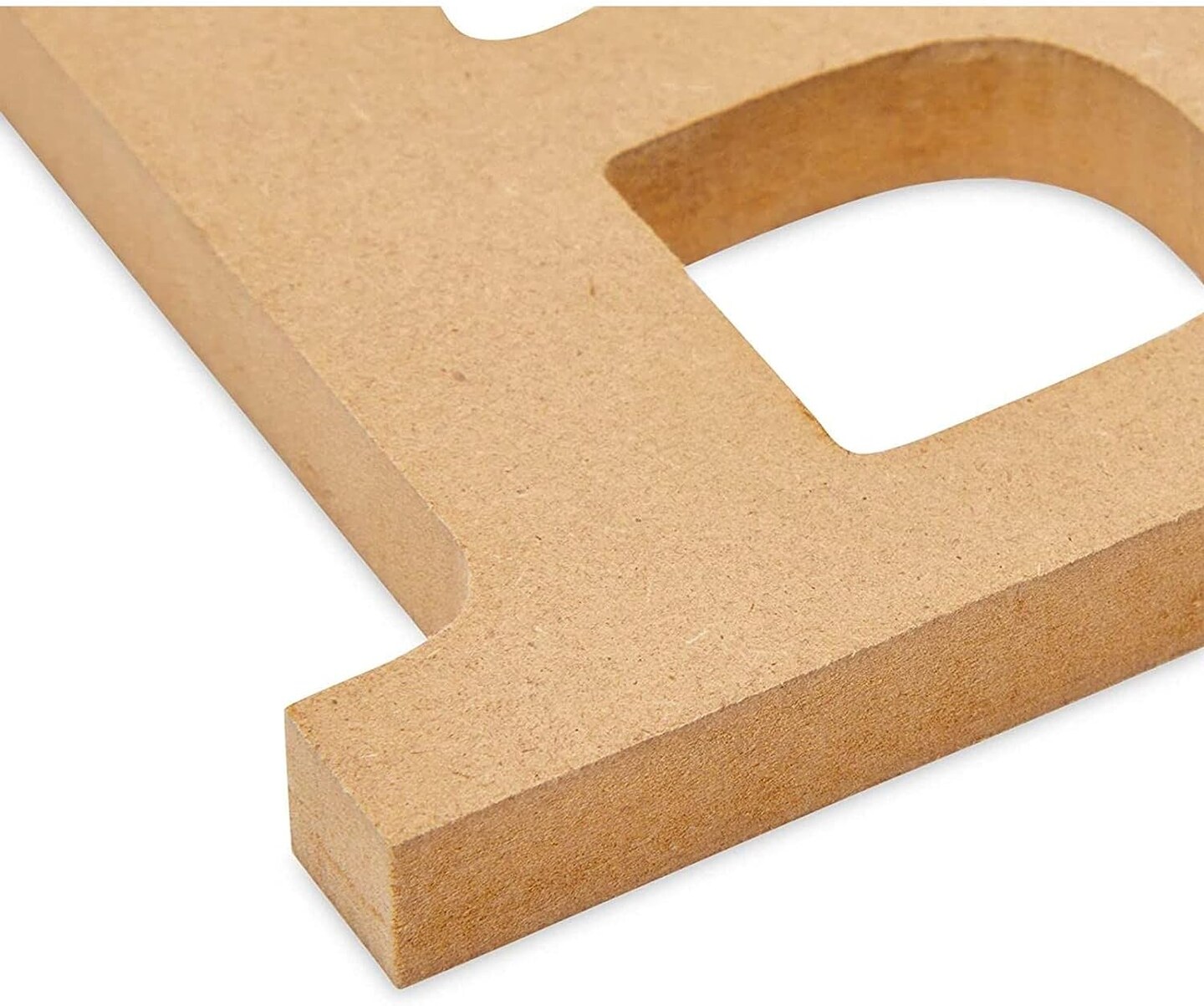 Wooden Alphabet Letters for DIY Crafts, 3D Letters for Home Wall Decor (4 in, 2 of Each Letter, 52 Pieces)