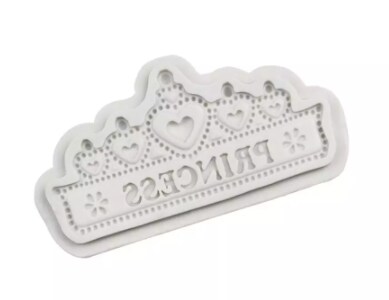 Gem  Princess Crown Silicone Mold