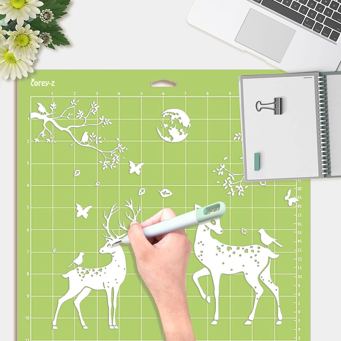 Precision Craft Vinyl Tools Kit,6pcs Weeding Kits,for Cricut/Silhouette/Siser/Oracal