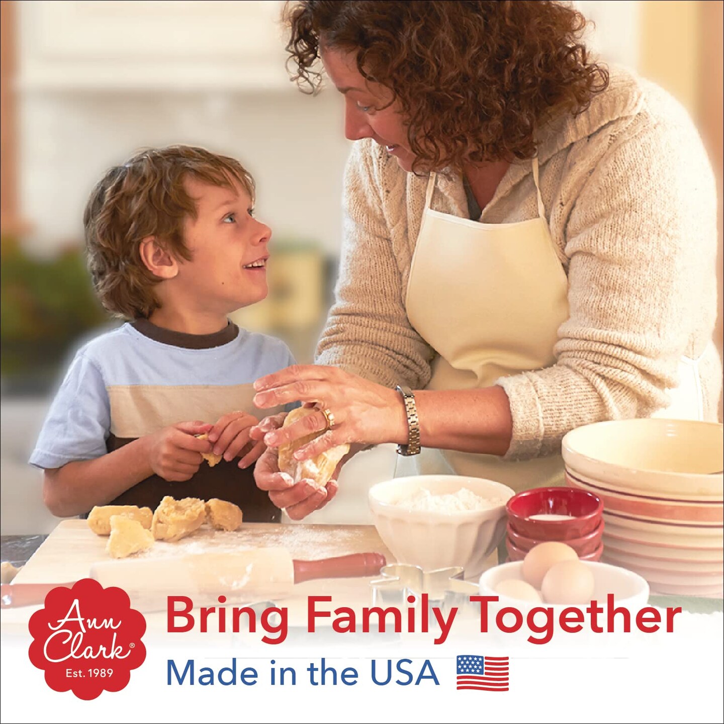 11 Pieces Cookie Cutters for Christmas and Every Season Christmas, Easter, Halloween, St. Patrick's Day & More Made in USA by Ann Clark Cookie Cutters