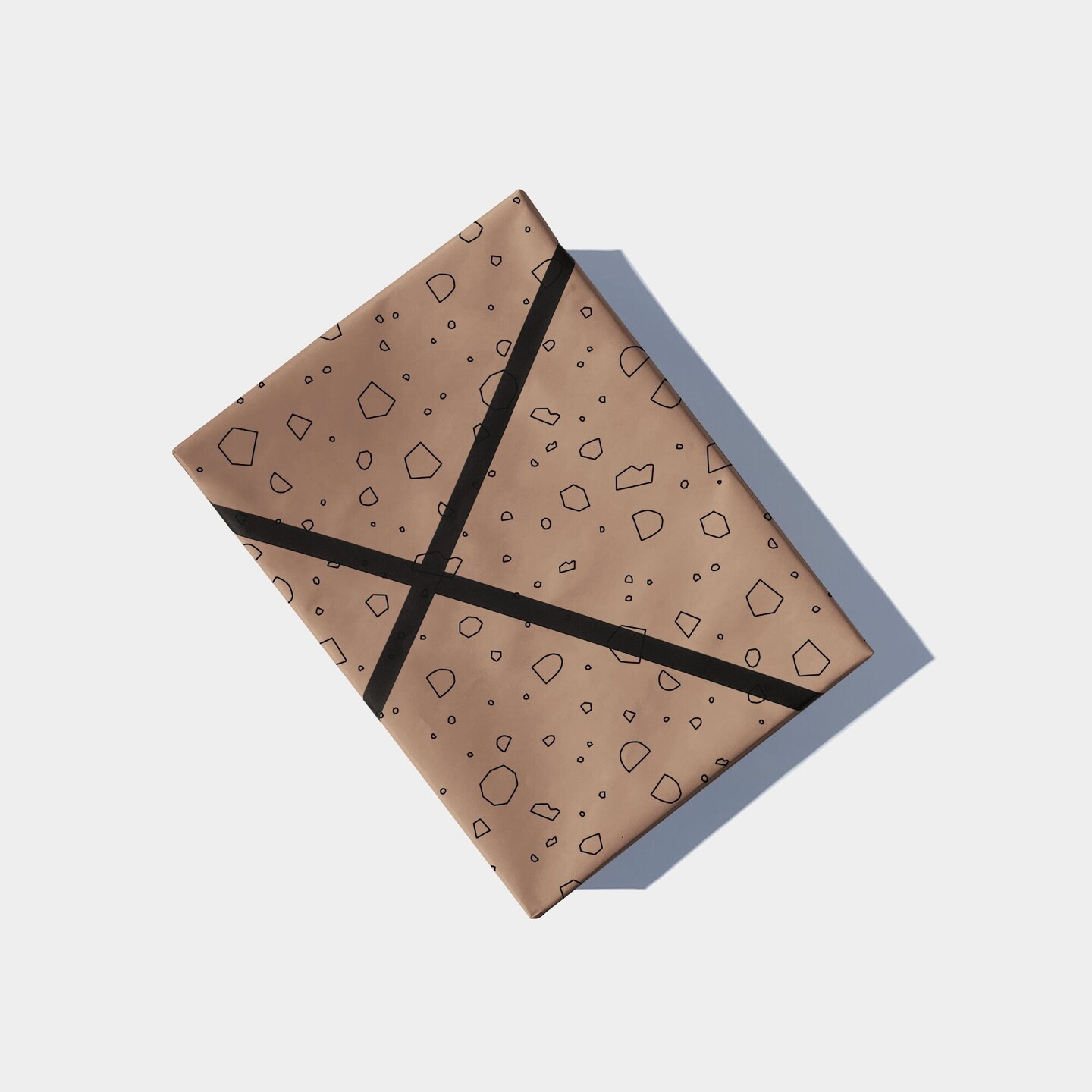 Cut Out Outline Gift Wrap
