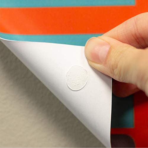 150 PCS Permanent Adhesive Dots, Double-Sided, 0.5&#x22; Diameter, Clear, (Pack of 1)