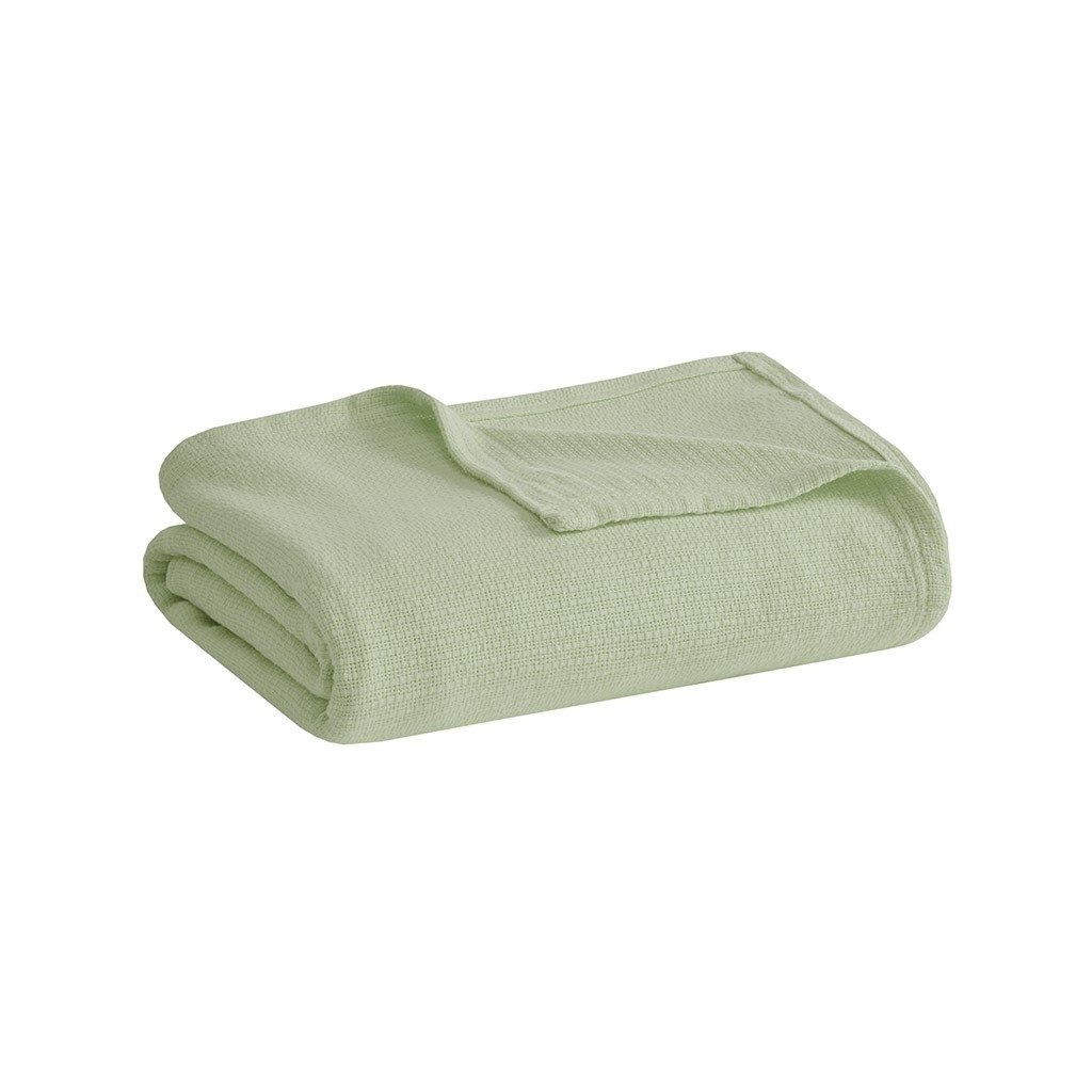 Gracie Mills Lightweight Basketweave Cotton Blanket 250 Gsm Grace-6495