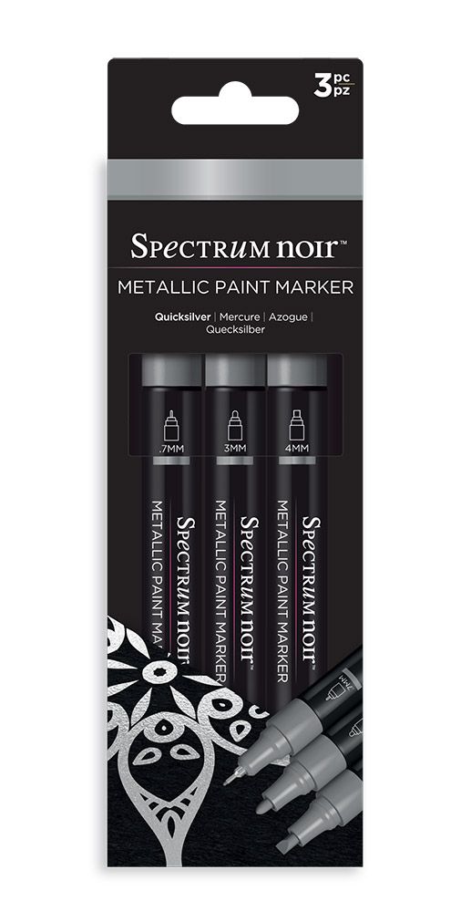SN - Metallic Marker - Quicksilver - 3pc Set