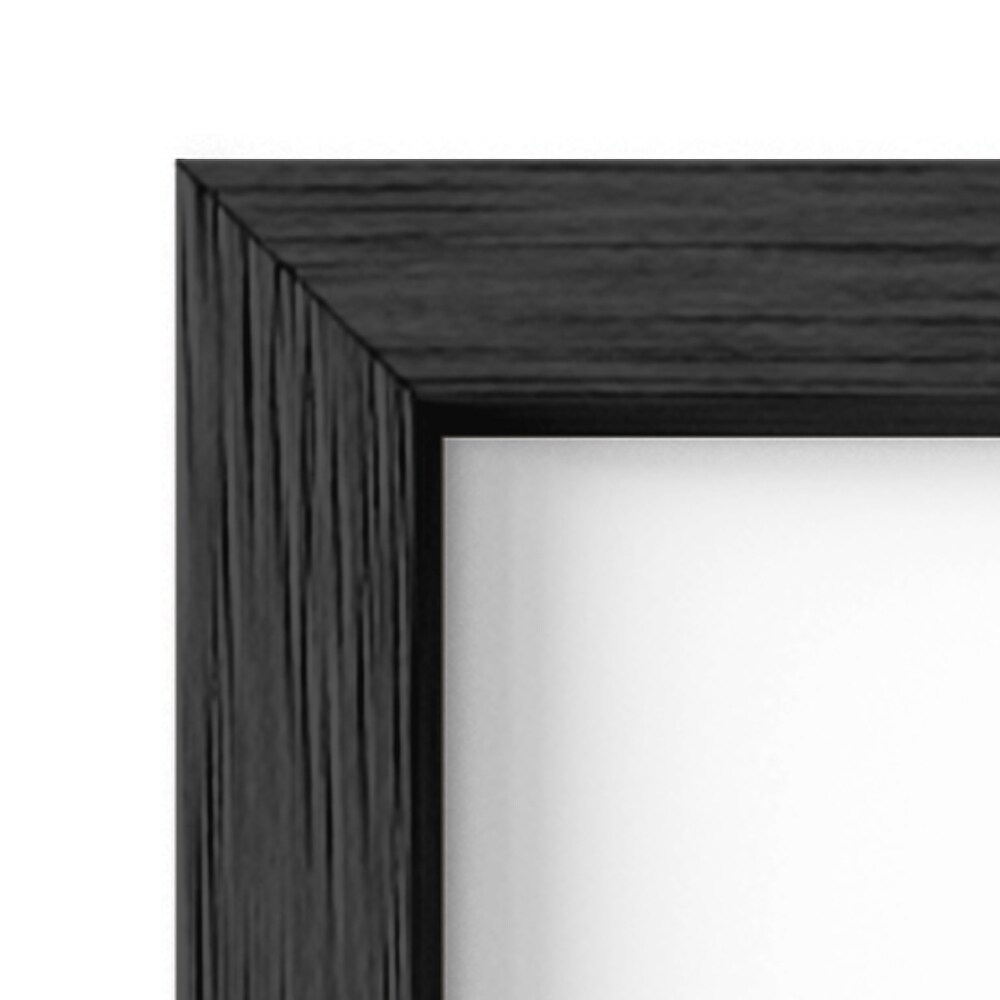 Haus and Hues Oak Wood Picture Frames Matted with Real Glass