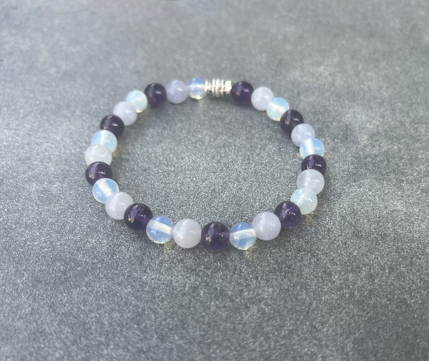 I Am Enough bracelet, encouragement gift, daily affirmation, beaded jewelry - image9
