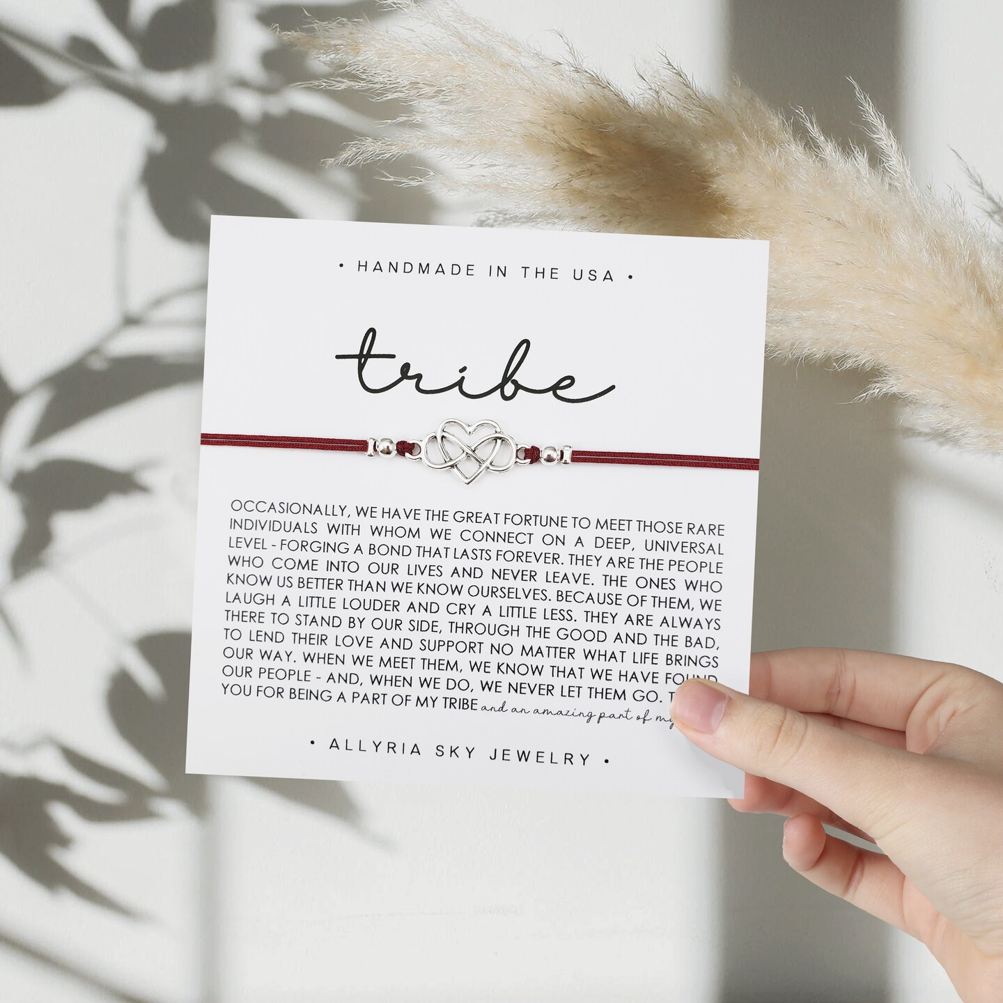 Tribe Bracelet, Gift For Your Tribe, Best Friend Gift, Silver Charm Bracelet, Gift For Friends, Bridesmaid Gift, Girls'
