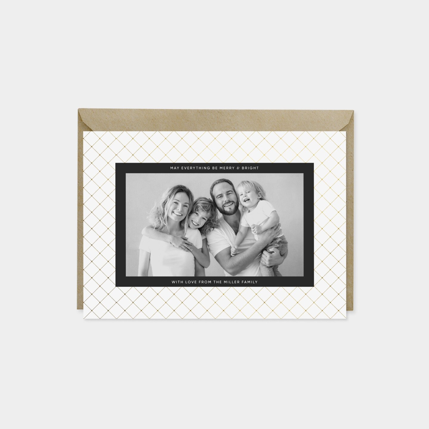 Holiday New Years Photo Card, Elegant