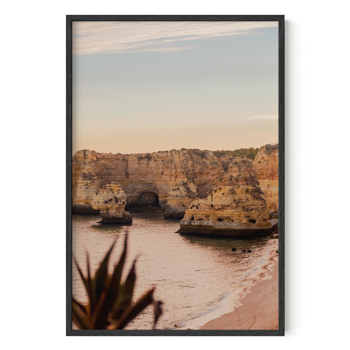 Natural Oak Wood Picture Frame By Haus and Hues