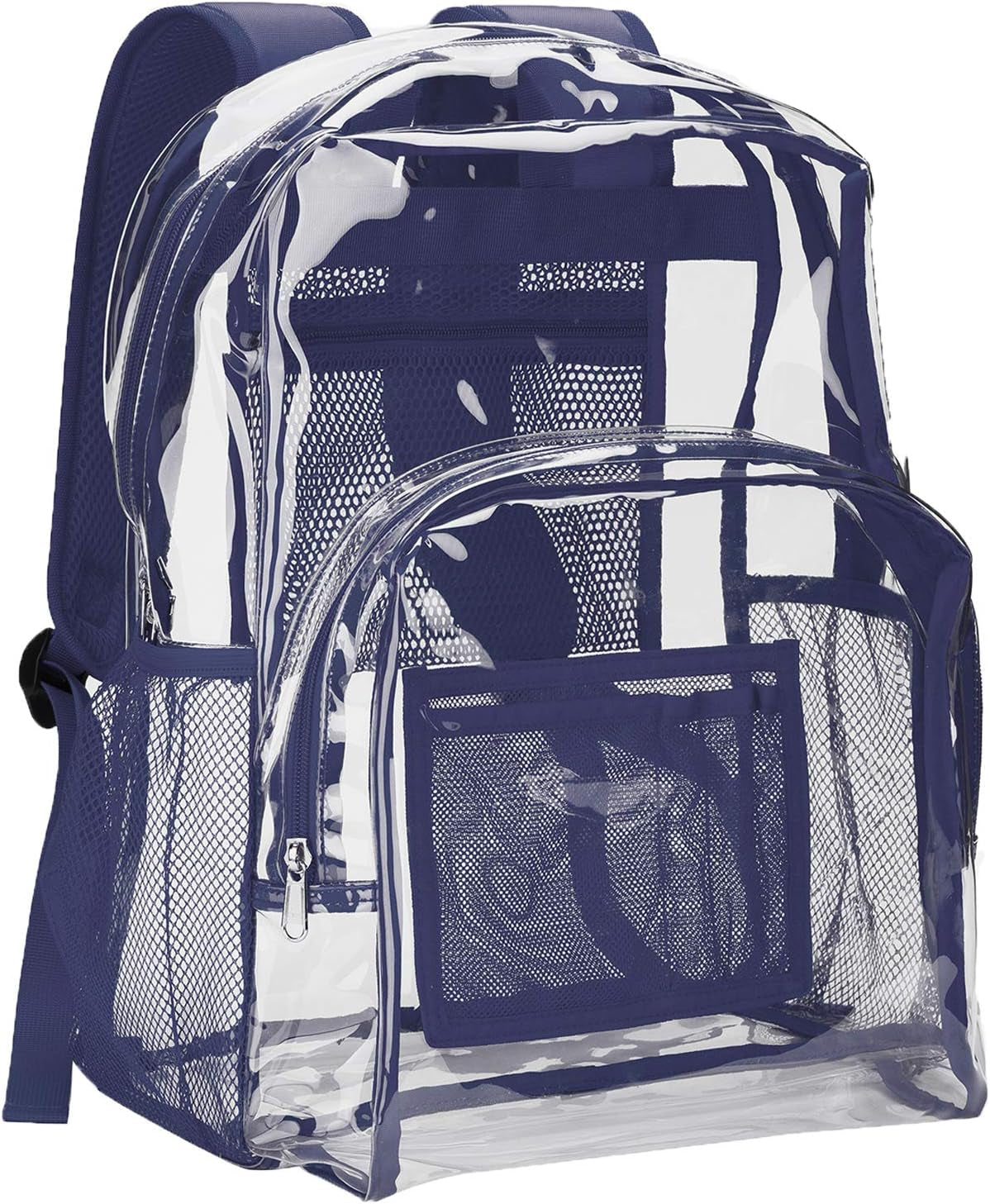 Clear Backpack Heavy Duty - PVC Transparent Backpack Large Clear Book Bag for College Work