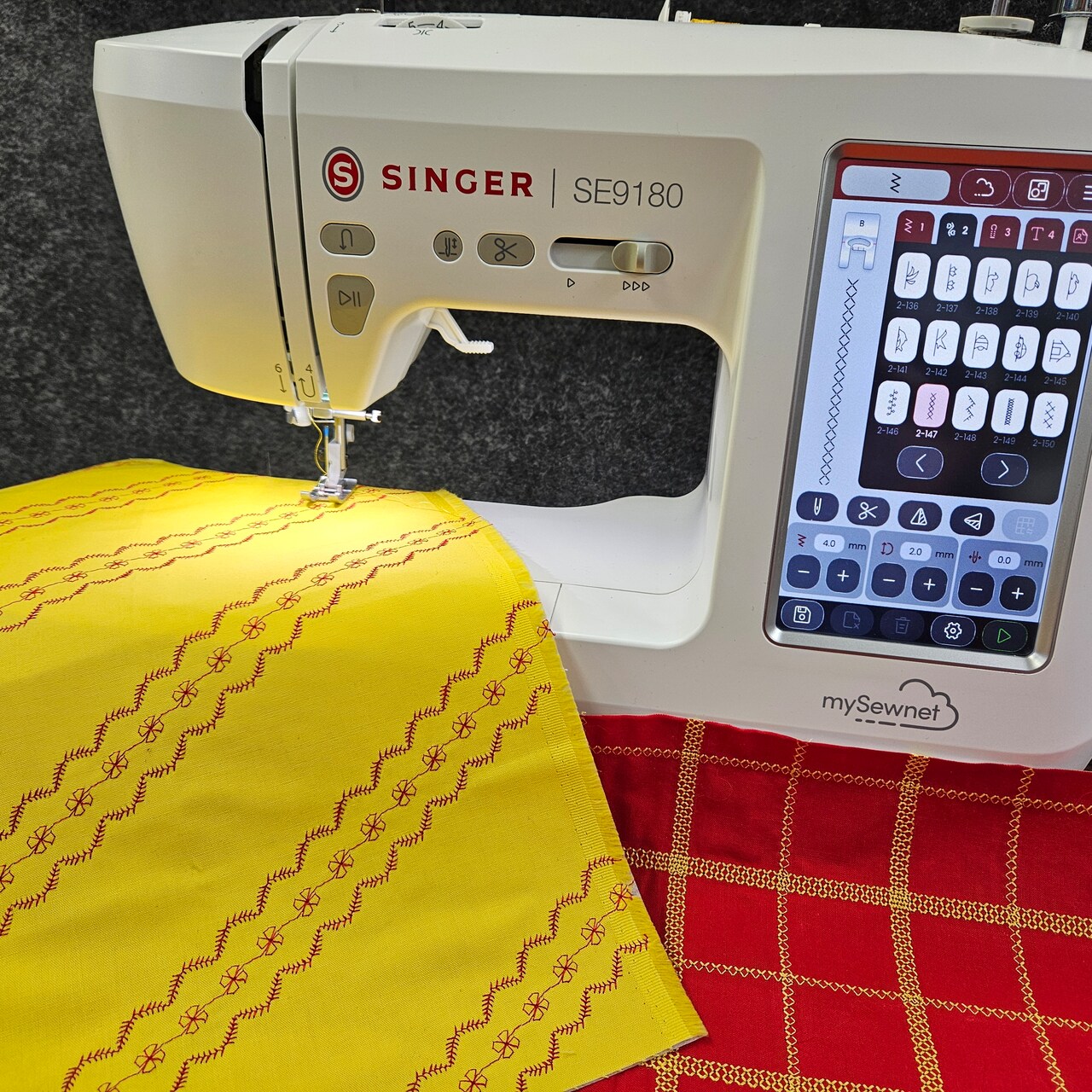 SINGER® PROJECTS Fancy Fabrics with Decorative Stitches