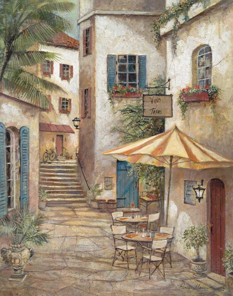 Vino y Tapas Poster Print by Ruane Manning - Item # VARPDX11555