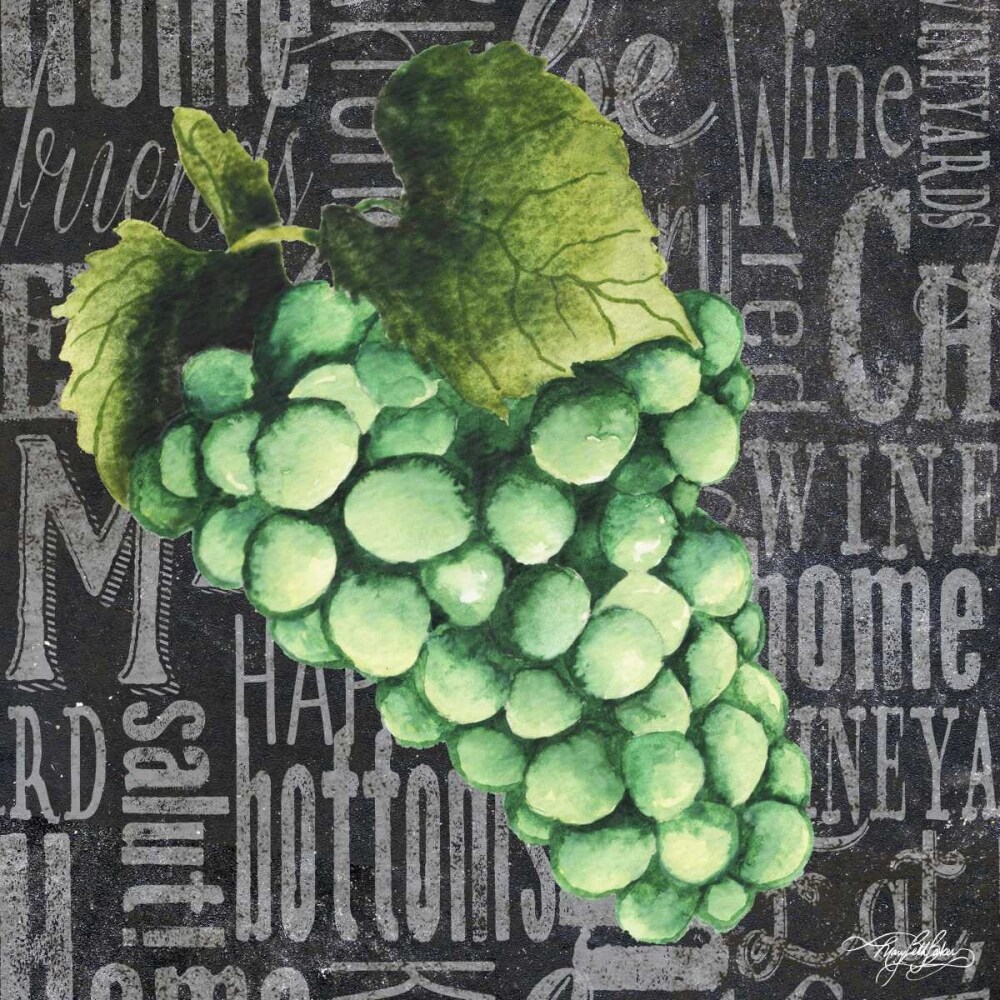 Wine Grapes II Poster Print by Mary Beth Baker - Item # VARPDX12738