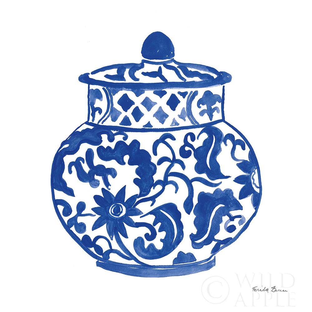 Chinoiserie II Poster Print by Farida Zaman - Item # VARPDX44126
