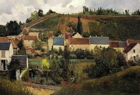 カミーユ・ピサロ、「FETE DE SEPTEMBRE, PONTOISE」 Fichier:Camille Pissarro - Fête Septembre, Pontoise - 1872