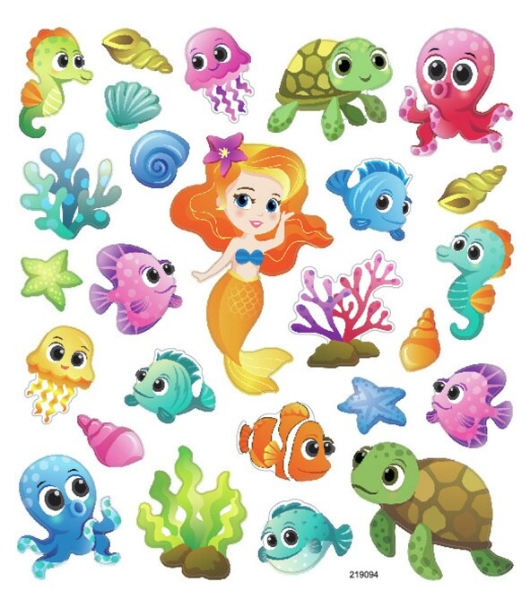 Sticker King Stickers-Mermaids Life