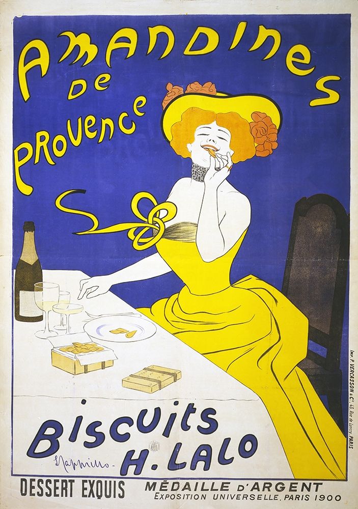 Wine and Amandines Poster Print by Leonetto Cappiello - Item # VARPDXFAF1344