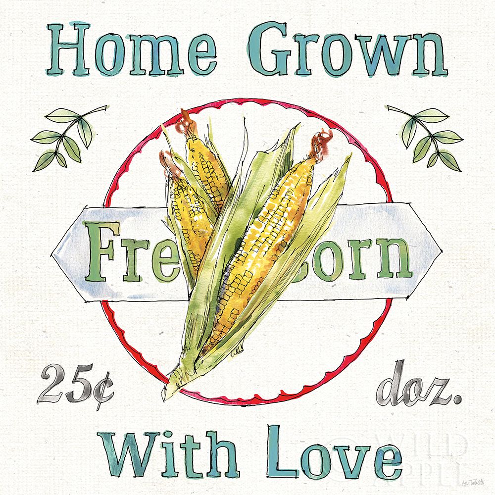 Veggie Market III Poster Print by Anne Tavoletti - Item # VARPDX52616