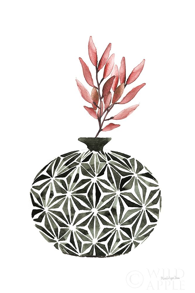 Geometric Vases IV Poster Print by Mercedes Lopez Charro # 64165