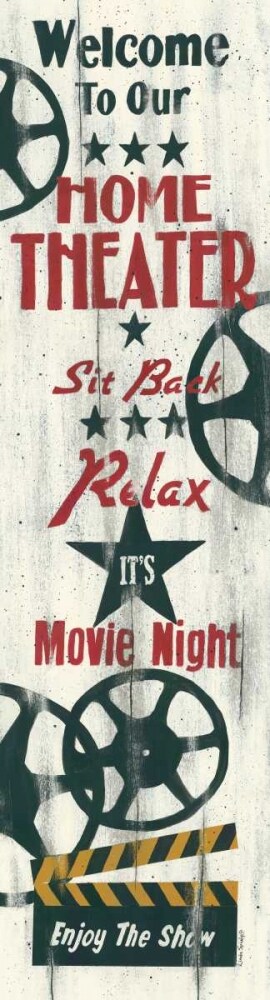 Movie Night Poster Print by Linda Spivey - Item # VARPDXLS1435A