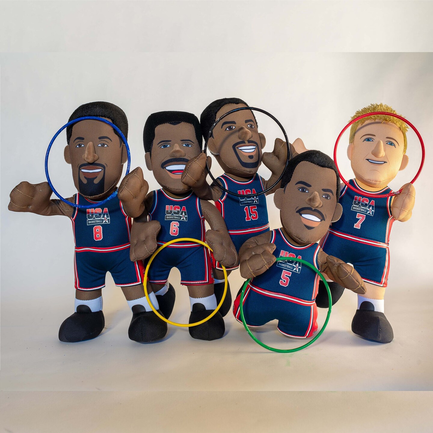 Bleacher Creatures USA Basketball Larry Bird 10&#x22; Plush Figure