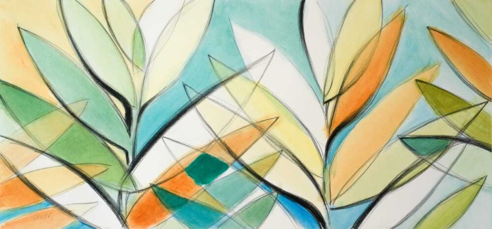 Palm Abstract Panel Poster Print by Lanie Loreth - Item # VARPDX10212A