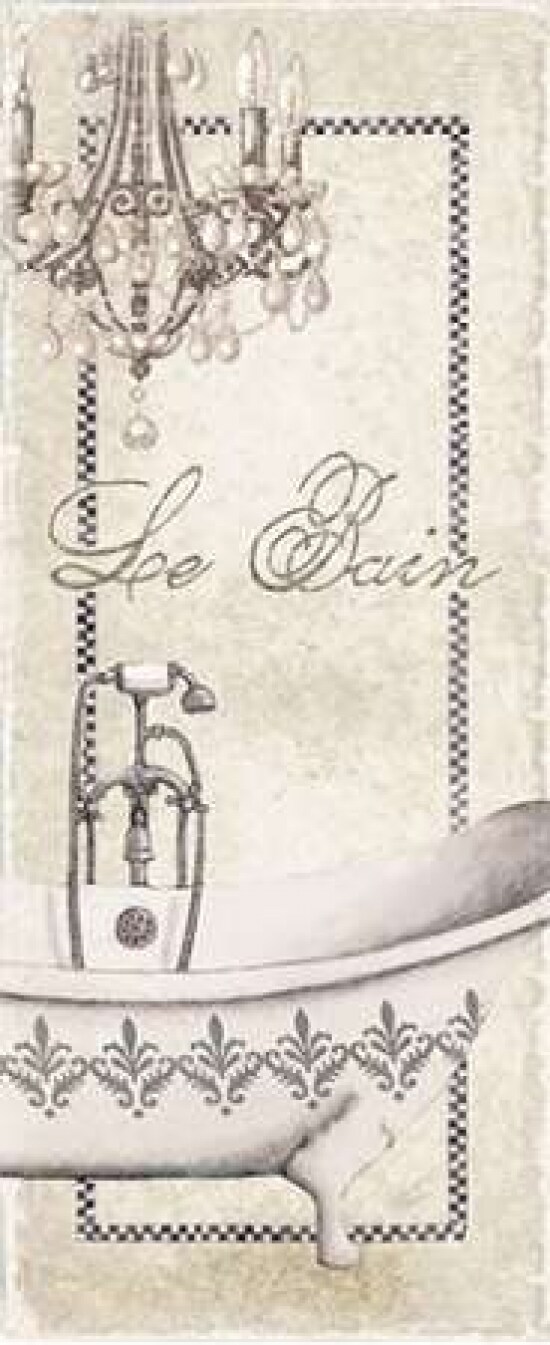 Fleur de Lis Bath Panel II Poster Print by Marie Elaine Cusson - Item # VARPDXRB10862MC