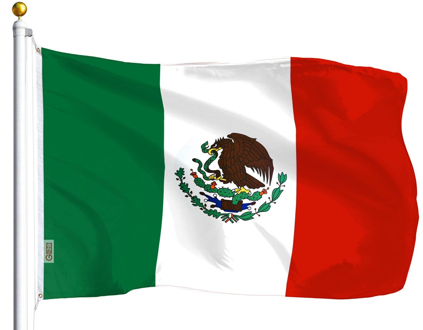 Mexico Mexican Flag 100D Printed Polyester 3x5 Ft Bandera de México