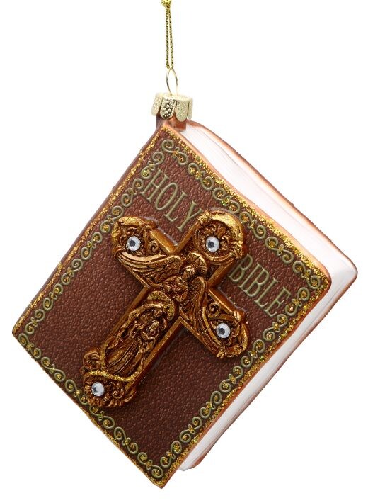 Holy Bible Ornament  4&#x27;&#x27;