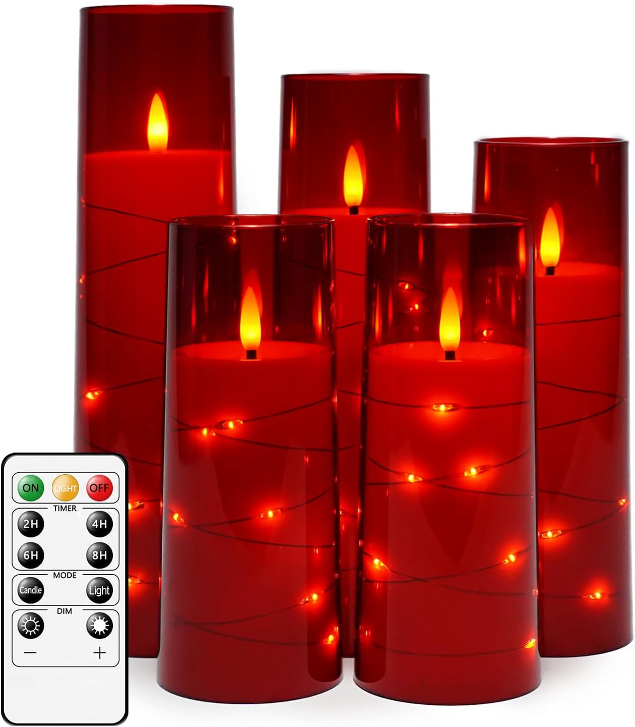 Flameless LED Candles with Timer