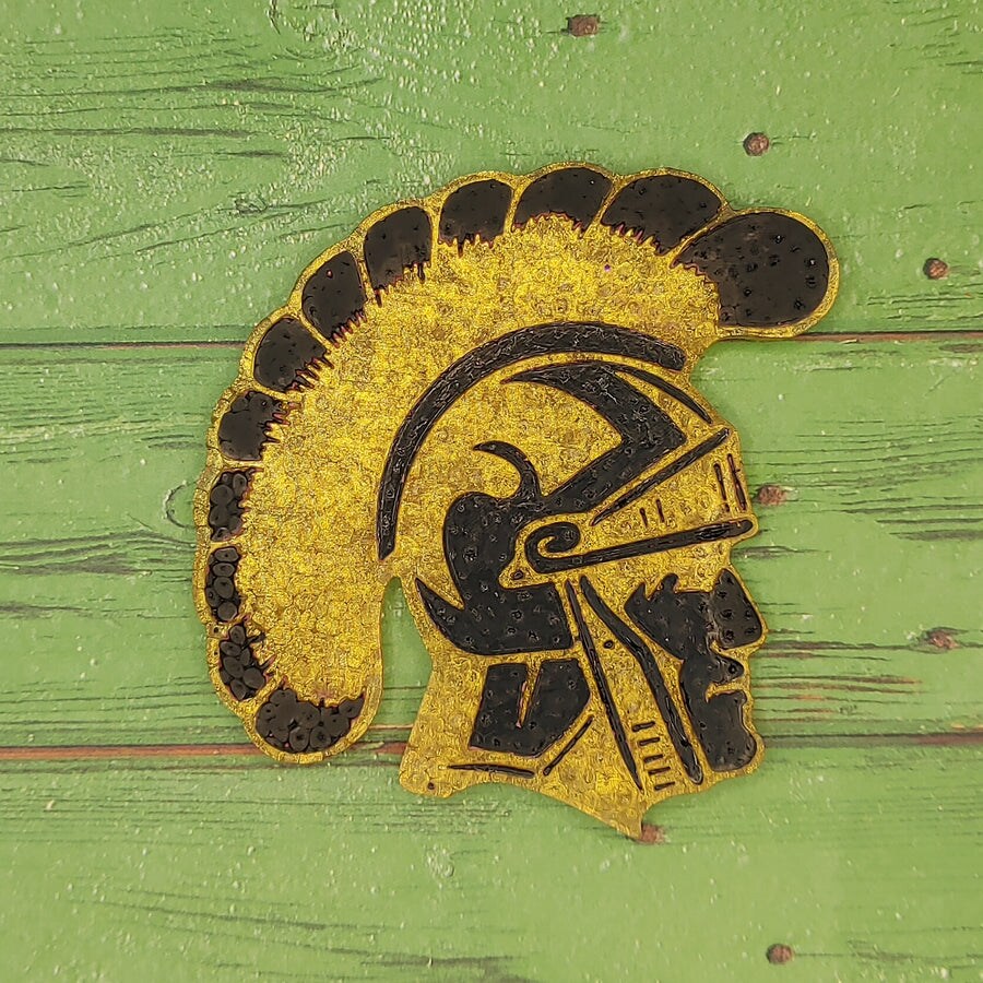 Trojans, Knighs, Warriors, Spartans, School Mascot Silicone Freshie Mold