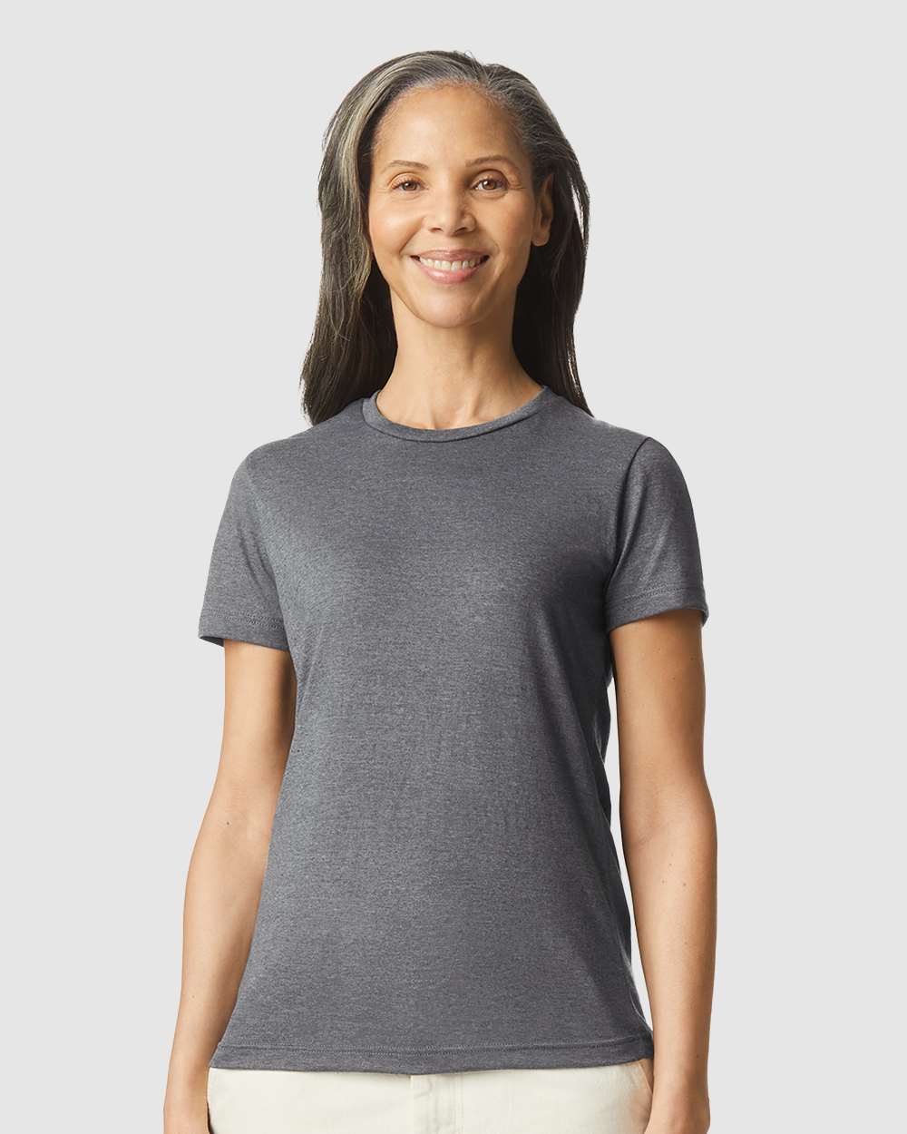 Gildan Softstyle Women’s Short Sleeve Crewneck T-Shirt for Casual Wear & Custom Cotton Printing Tee