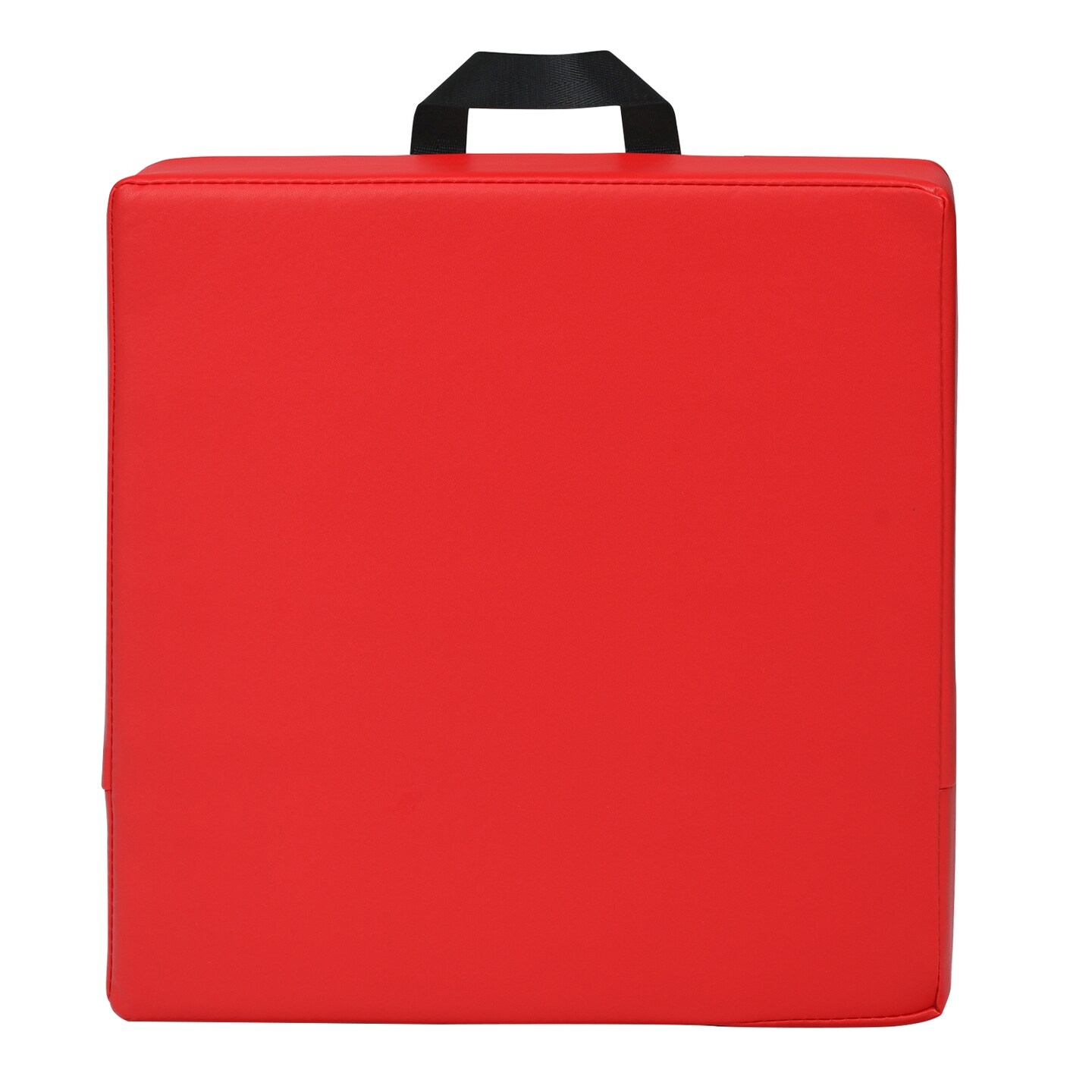 6 Pieces 15 Inches Square Toddler Floor Cushions Flexible Soft Foam Seating with Handles