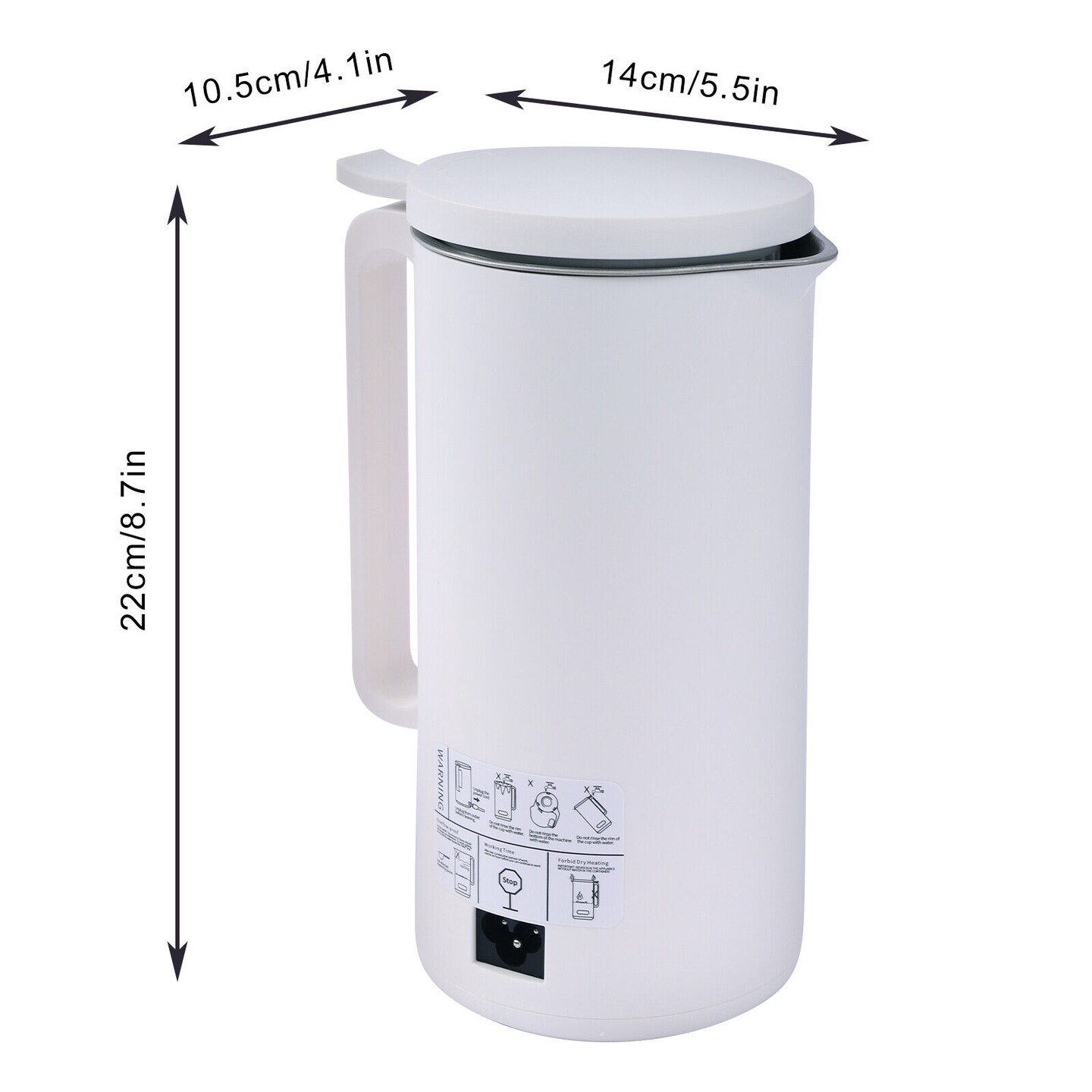 Kitcheniva 350ml Automatic Soybean Milk Machine