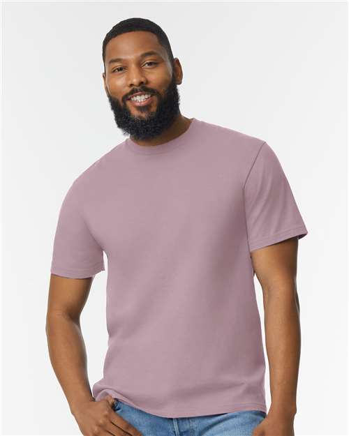 Gildan Softstyle Midweight Ring Spun Cotton Unisex T Shirt For Custom Printing And Sustainable Everyday Wear
